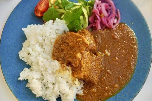 チキンカレー チキンカレーの写真