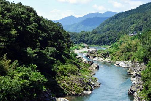 山と川 山と川の写真