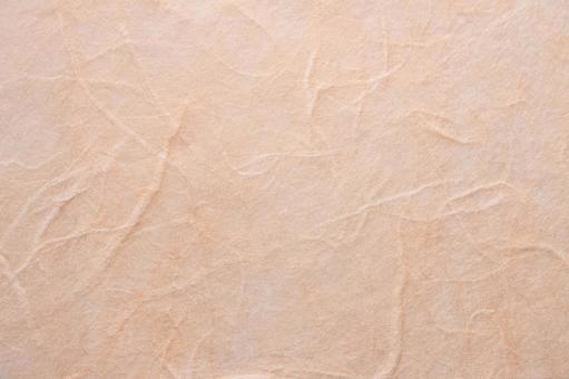 自然な色合いの橙和紙背景 和紙,紙,橙色の写真素材