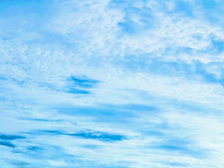 空の雲の模様 空の雲の模様 空,雲,模様の写真素材