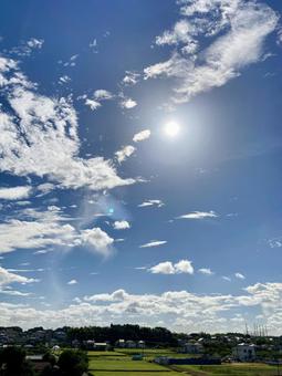 朝の空 朝の空の写真