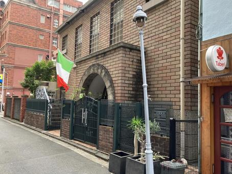 横浜の街並み 横浜の街並み 街並み,パステルカラー,窓の写真素材