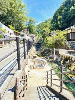 湯の峰温泉 周辺 湯の峰温泉 周辺の写真
