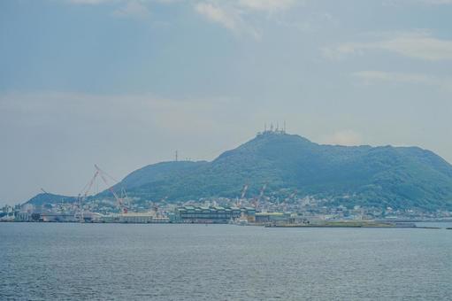 津軽海峡の景色 津軽海峡の景色の写真