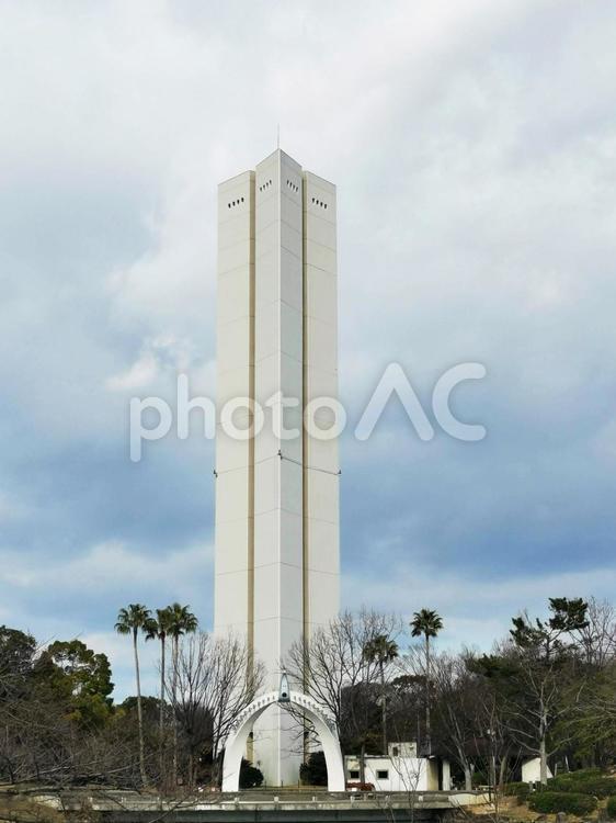 大阪　堺市　大仙公園　堺市平和棟　 大阪,堺市,大仙公園の写真素材