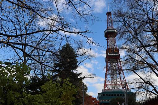 さっぽろテレビ塔 北海道,札幌市,テレビ塔の写真素材