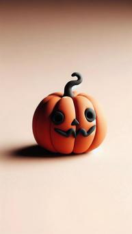 ハロウィンクレイアートの写真