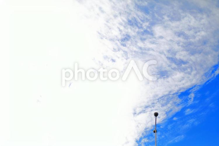 空 空,雲,青空の写真素材