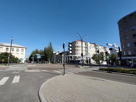 北欧の街並み 北欧の街並み 北欧,フィンランド,ヨーロッパの写真素材