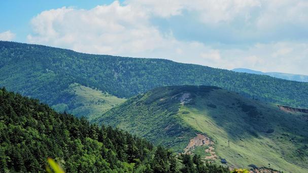 破風岳 破風岳 山,登山,景色の写真素材