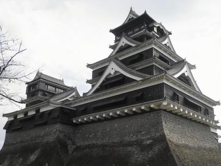 熊本城 熊本城 熊本城,城,熊本の写真素材