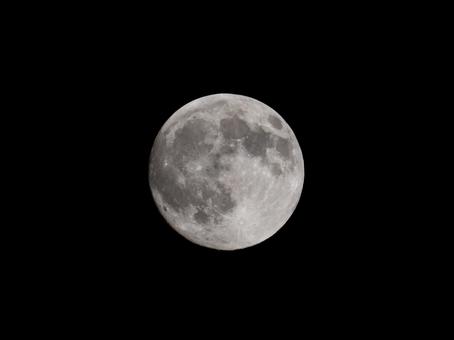 満月 満月 月,夜,天体の写真素材