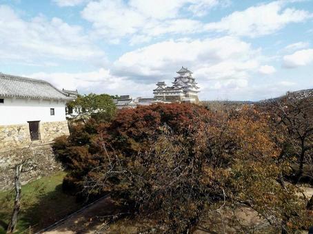【風景写真】姫路城の風景 【風景写真】姫路城の風景の写真