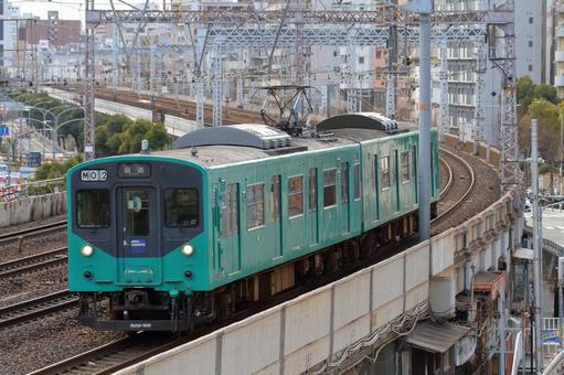 JR加古川線、103系の廃車回送 JR加古川線、103系の廃車回送 jr,jr西日本,加古川線の写真素材