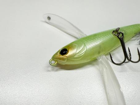 バス釣り　ルアー　正面の写真