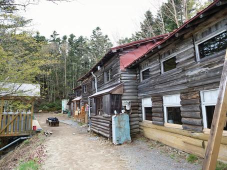 甲武信小屋 甲武信小屋 甲武信小屋,甲武信ヶ岳,西沢渓谷の写真素材