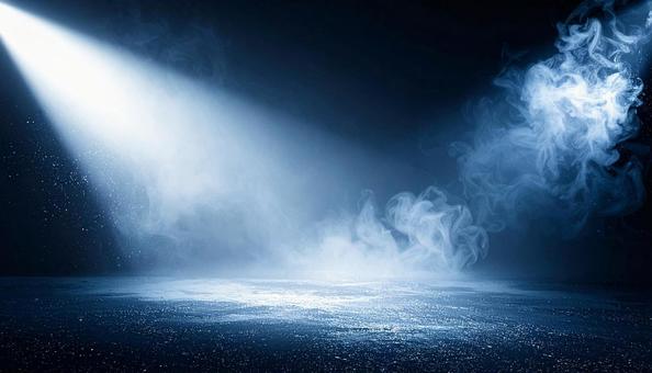 ブルースモークとスポットライトの舞台 ブルースモークとスポットライトの舞台の写真