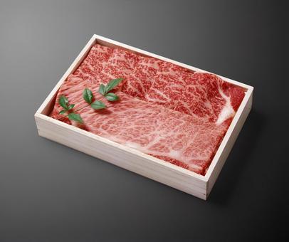 黒毛和牛しゃぶしゃぶ用 黒毛和牛しゃぶしゃぶ用 しゃぶしゃぶ用,和牛,黒背景の写真素材
