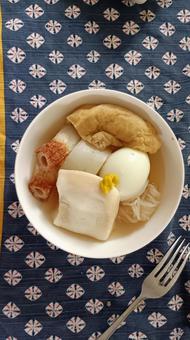 寒くなるとおでんがおいしい おでん,食べ物,冬の写真素材