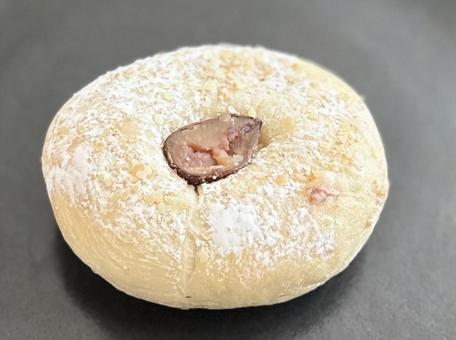 栗ベーグル 栗ベーグル パン,ベーグル,食べ物の写真素材