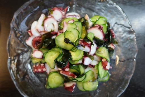 Vinegared dish (from above), JPG