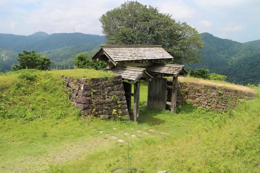 鳥越城3 鳥越城3 鳥越城,城址,続日本100名城の写真素材