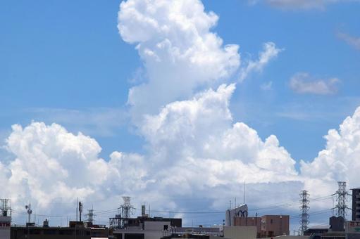 Photo, cloud cover, blue sky, sky, 