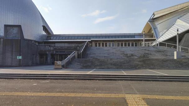 秋葉台文化体育館 秋葉台文化体育館,藤沢市,スポーツ施設の写真素材