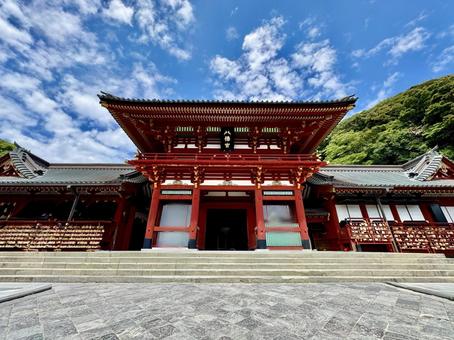 鶴岡八幡宮　本宮 鎌倉,鶴岡八幡宮,本宮の写真素材