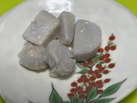 ご飯のお供にぴったり 里芋,さといも,小芋の写真素材