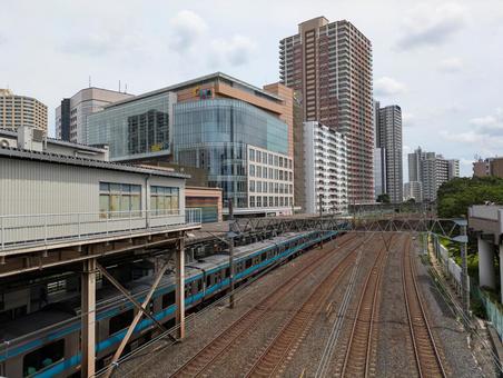 Photo, railway, electric train, line, 