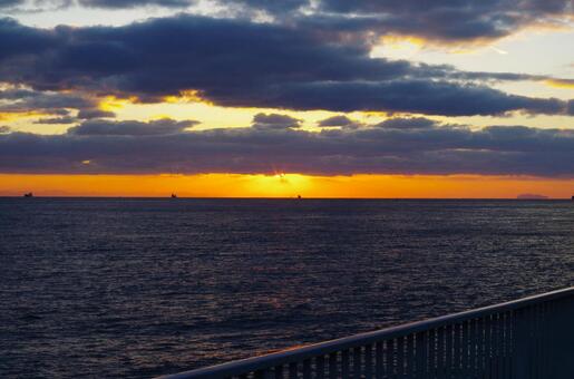 夕焼け4 夕焼け4の写真