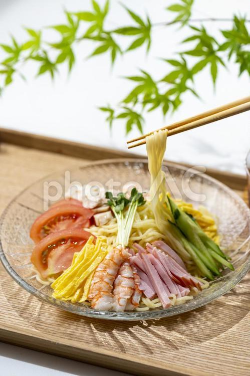 冷やし中華　冷麺 冷やし中華,冷し中華,冷麺の写真素材
