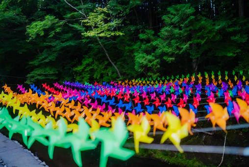 【大分】岳切渓谷のかざぐるま 2025 【大分】岳切渓谷のかざぐるま 2025の写真