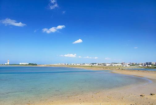 沖縄の風景 沖縄の風景 沖縄,海,空の写真素材