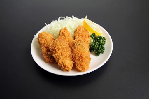 カキフライの盛り合わせ カキフライの盛り合わせの写真