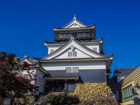 【愛知県】岡崎市・岡崎城 岡崎城,岡崎市,天守閣の写真素材