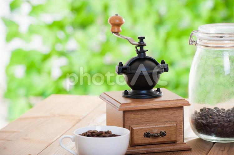 コーヒーイメージ オーガニック,カフェ,コーヒーの写真素材