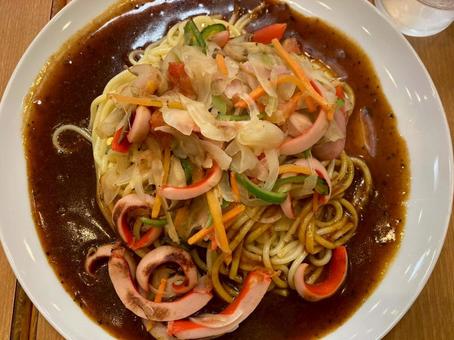 あんかけパスタ あんかけパスタの写真