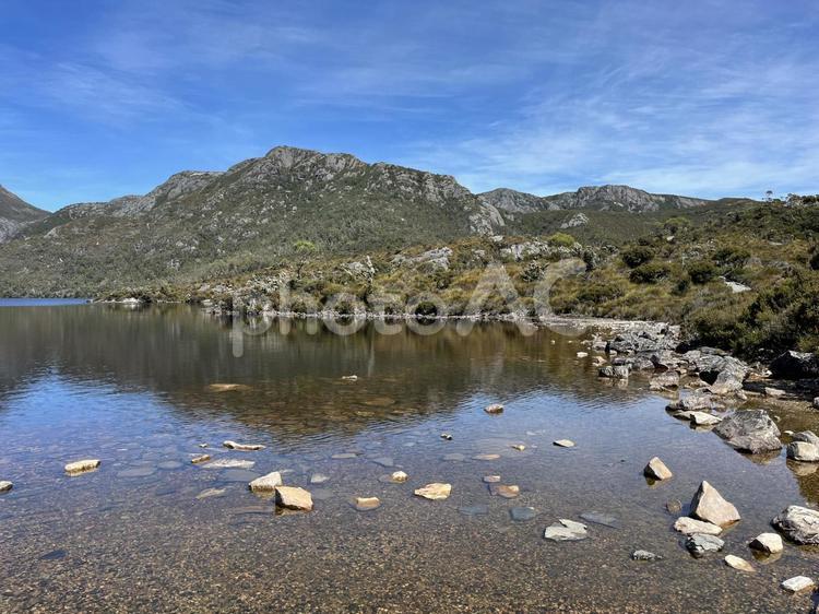 クレイドルマウンテン（ダヴレイク） クレイドルマウンテン,タスマニア,国立公園の写真素材