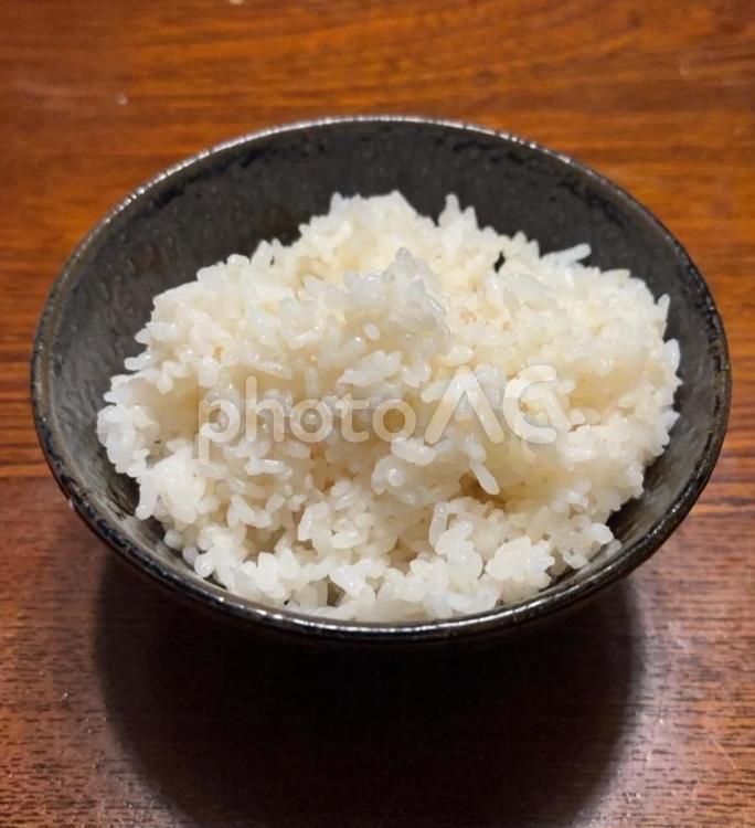R7.2.8あきたこまち七分突きの茶碗飯 茶碗飯,あきたこまち,七分突きの写真素材