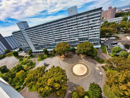 高島平団地D 日本,東京,板橋区の写真素材