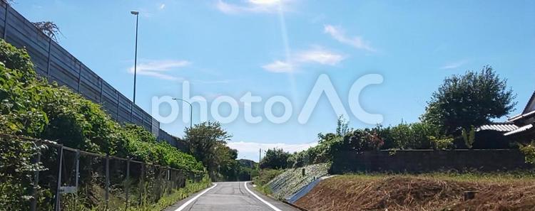 道路-福岡県東区 道路,道,高速道路の写真素材