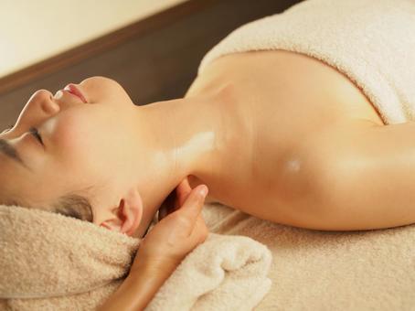 Esthetic relaxation aroma image, JPG Esthetic relaxation aroma image, beauty salon, first, massage, JPG