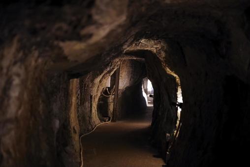 世界遺産・石見銀山の龍源寺間歩 世界遺産・石見銀山の龍源寺間歩の写真