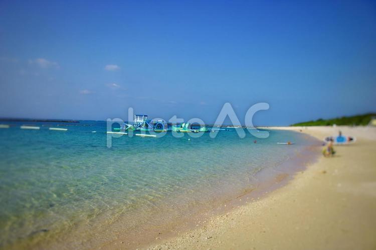 石垣島のマエサトビーチ マエサトビーチ,石垣島,沖縄の写真素材