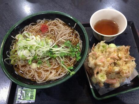 かき揚げ蕎麦 かき揚げ蕎麦,蕎麦,そばの写真素材