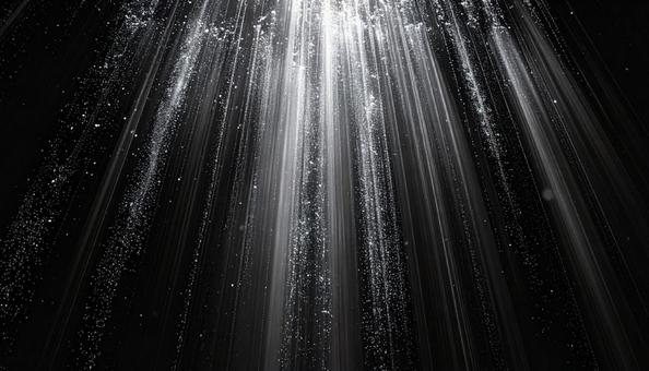 降り注ぐ幻想の光粒 降り注ぐ幻想の光粒の写真