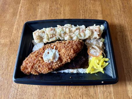 のり弁 のり弁 らんち,ランチ,弁当の写真素材