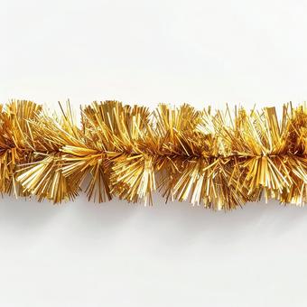 光沢のある金色のモール 光沢のある金色のモールの写真
